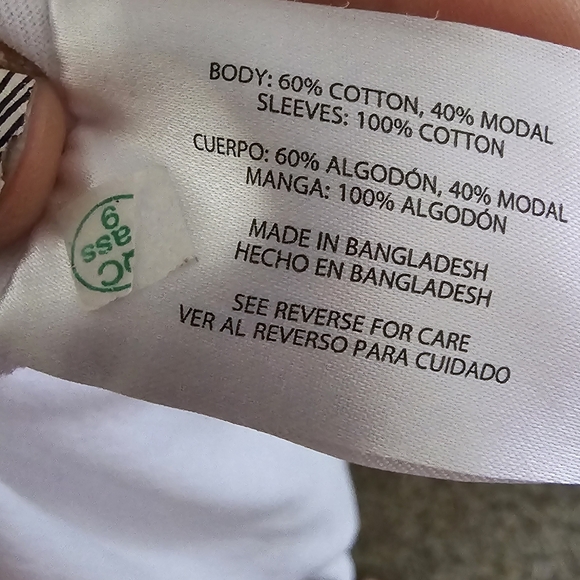 Cotton Blouse with embroidered sleeves tshirt comfy. - Picture 7 of 7